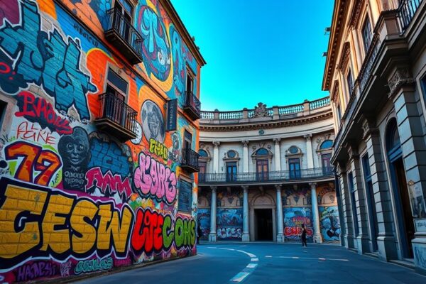 Street art en musea: een frisse wind door klassieke zalen